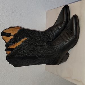 Vintage Lucchese 2000 T2551J4 Calf Western Boots